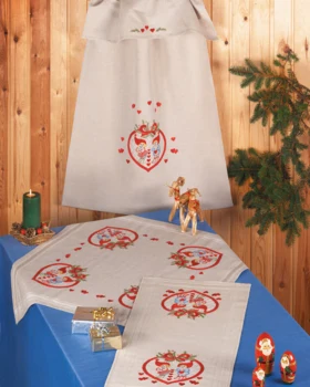 Broderikit Nisse i hjerte