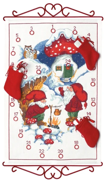 Broderikit Nisse varmer the 5125/32 32 x 47 cm