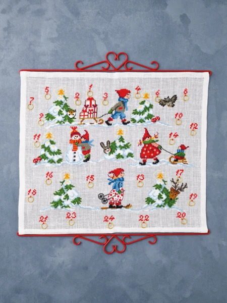 Broderikit Nissebørn 5125/55 55 x 47 cm