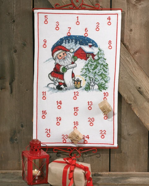 Broderikit Nisse/Kaniner 5125/38 38 x 62 cm