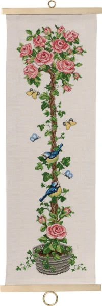 Broderikit Opstammet Rose B5159/20 20 x 62 cm