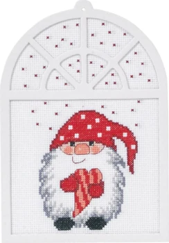 Broderikit Julemand 15 x 20 cm