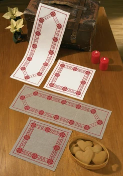 Broderikit God jul 21 x 60 cm