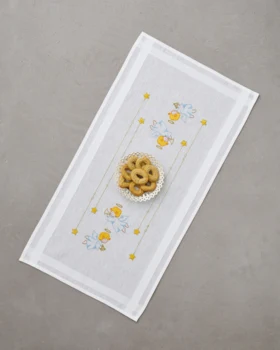 Broderikit Engle 40x80 cm