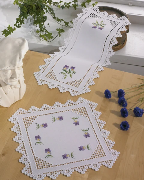 Broderikit Hardanger 28 x 68 cm
