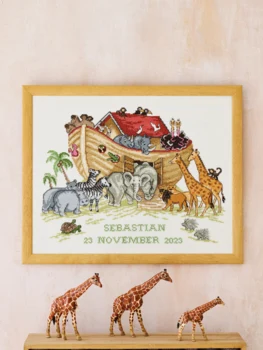 Broderikit Noahs Ark R5677 43 x 34 cm