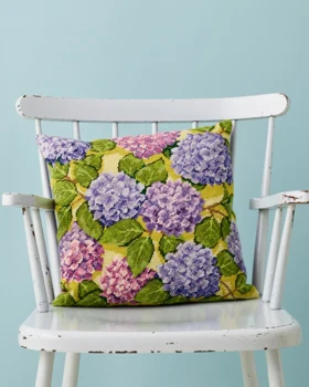 Broderikit Hortensia 39 x 39 cm