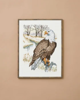 Broderikit Ørnen 30 x 40 cm