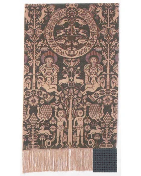 Broderikit Beidewand blå 82 x 146 cm