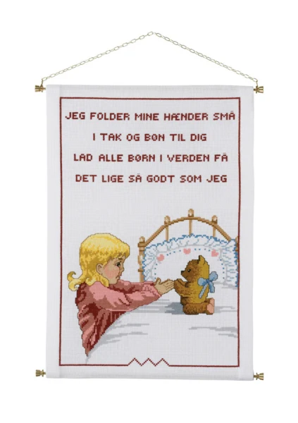 Broderikit Aftenbøn P R 5205/28 28 x 40 cm