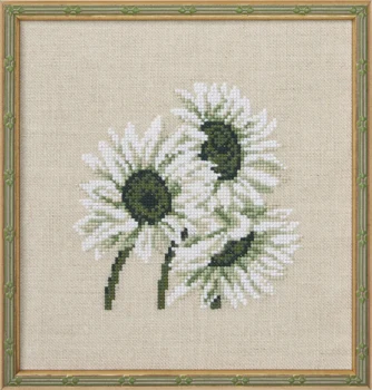 Broderikit Solsikke 18 x 19 cm
