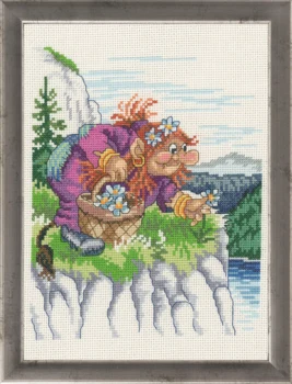 Broderikit Troldemor R5365 21 x 29 cm