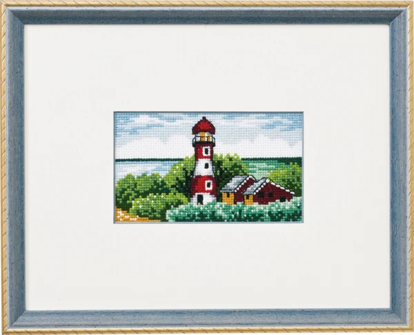 Broderikit Fyrtårn R5402/22 23 x 18 cm