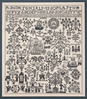 Broderikit Navneklud 65 x 72 cm