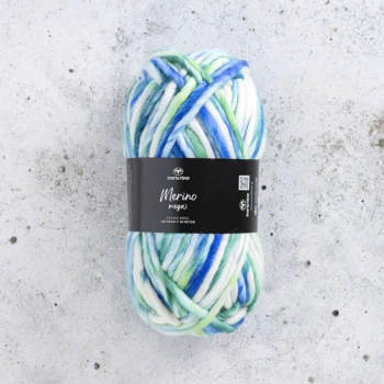 Svarta Fåret Merino Mega 04 Blå lagune