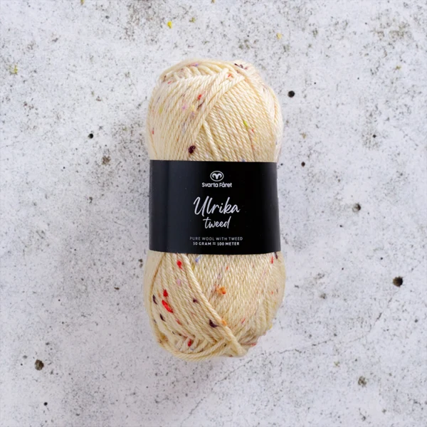 Svarta Fåret Ulrika Tweed 04 Champagne