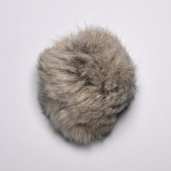 Pompon Kaninhår 10 cm