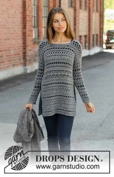 195-14 Grey Sparrow by DROPS Design