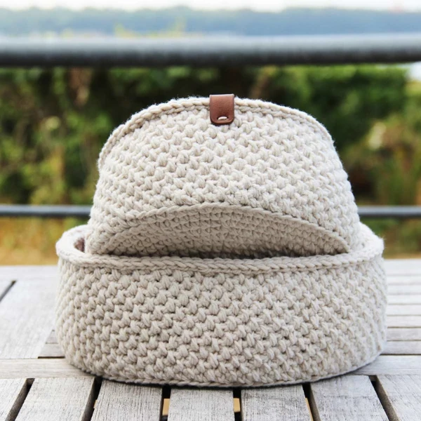 Go Handmade Moss Stitch Kurve Runde