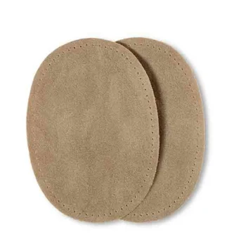 Prym Albuelapper Imiteret Ruskind 10x14 cm 372 Sten