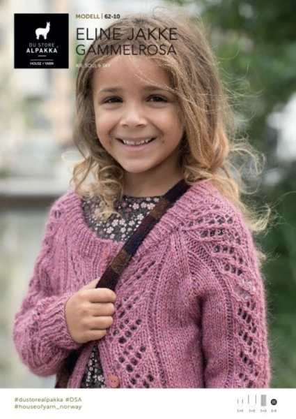 DSA62-10 Eline Jakke Gammelrosa