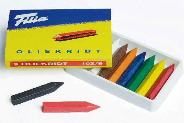 Filia Oliekridt, 9 stk