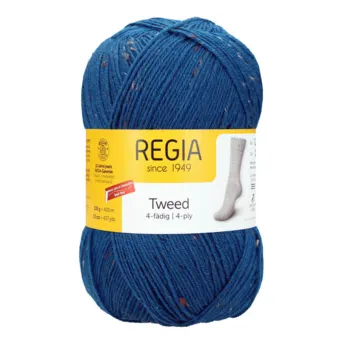 Regia Tweed 069 Petroleum tweed