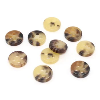 HobbyArts Harpiksknapper, 14 mm, 10 stk