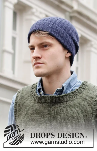 219-2 Georgetown Hat by DROPS Design