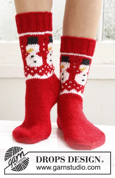 0-786 Frosty Feet by DROPS Design