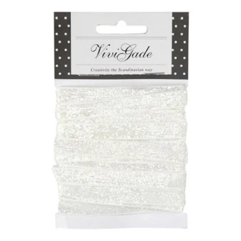 Dekorationsbånd glitter