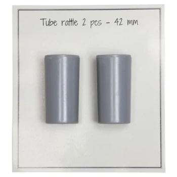 Go Handmade Rasleboks Grå tube 42 mm, 2 stk