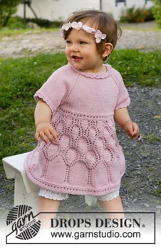 38-2 Little Miss Daisy by DROPS Design