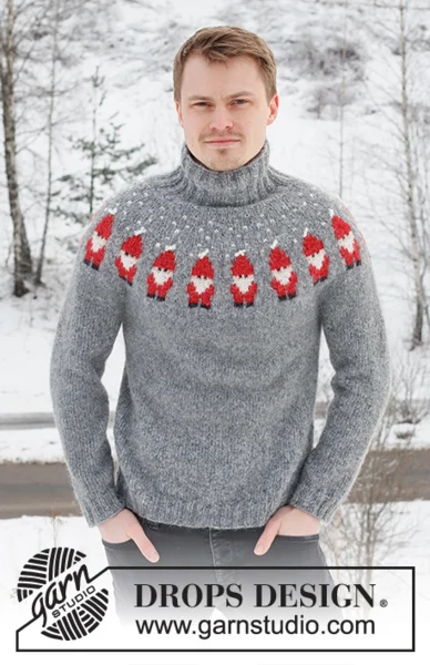 DROPS Christmas KAL 2021 - Herresweater