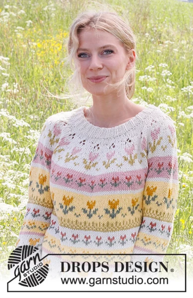 232-1 Tulip Season by DROPS Design