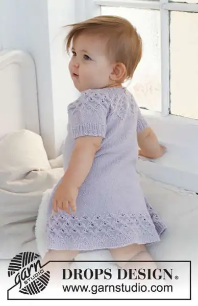 43-11 Bellflower Dress by DROPS Design
