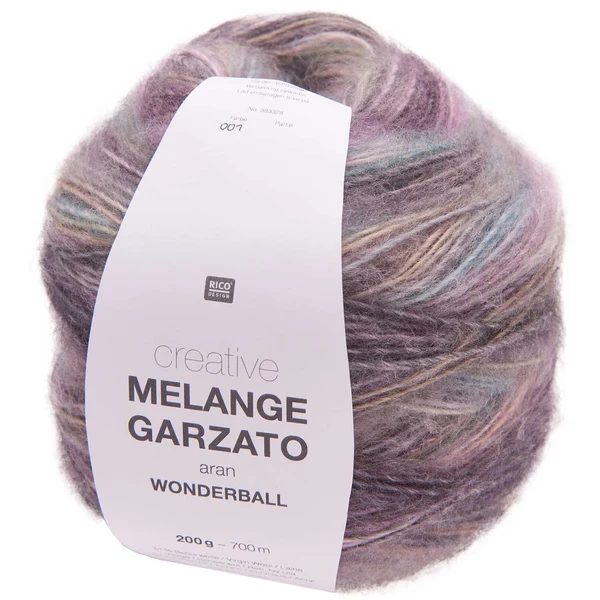 Rico Design Creative Melange Garzato 001 Syren-turkis