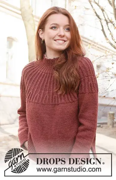 235-24 Autumn Cardinal by DROPS Design