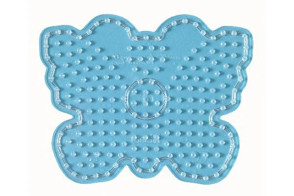 Hama Maxi Stiftplade, transparent - Sommerfugl 8218