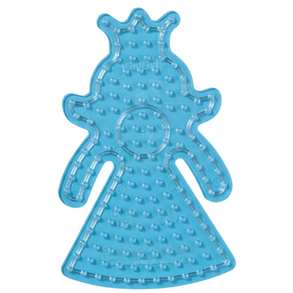 Hama Maxi Stiftplade, transparent - Prinsesse 8223