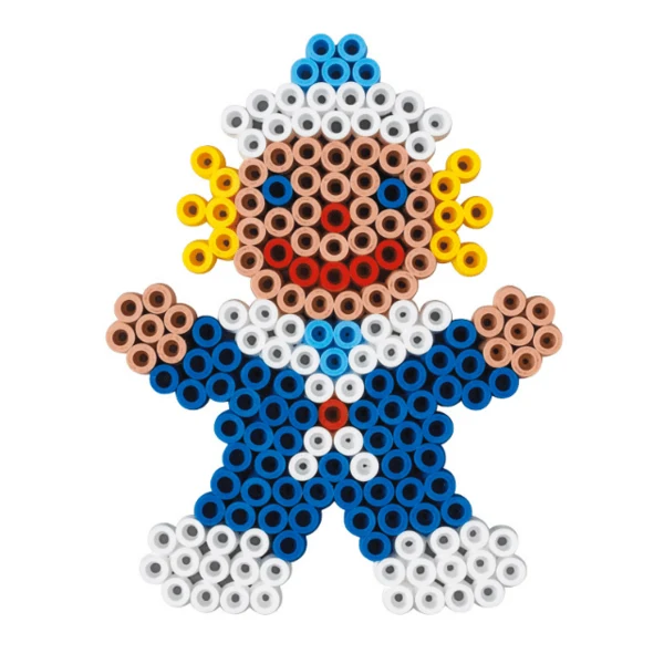 Hama Maxi stiftplade, transparent - Klovn 8219