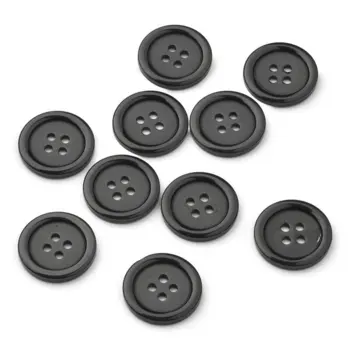 HobbyArts Sorte Knapper, 23 mm
