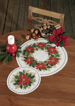 Permin Julebroderi - Julestjerner 26 + 45 cm