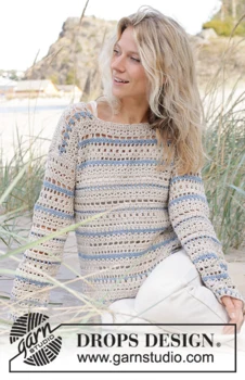 239-22 Jewels Tide Sweater by DROPS Design