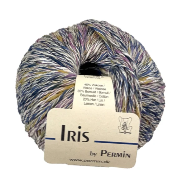 Permin Iris 22 Blå/pink