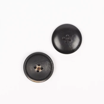 DROPS Imiteret Træ (Kul), Knap, 23 mm (nr. 706)