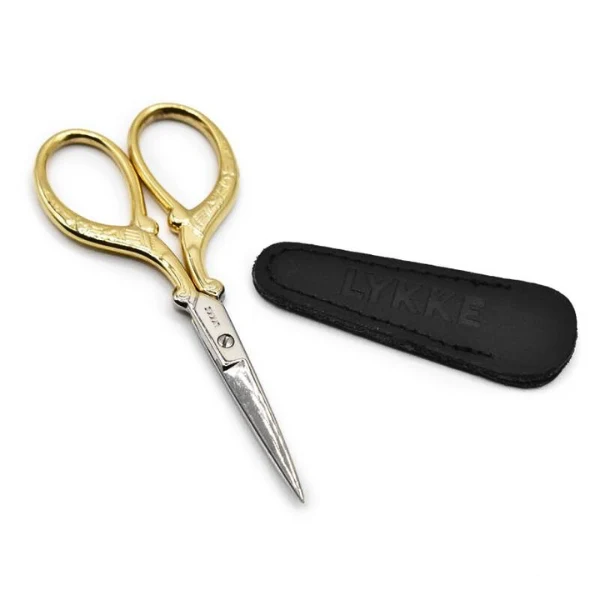 LYKKE Saks, Guld, 9.5 cm