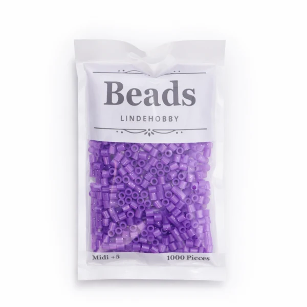 LindeHobby Beads Glitter 05 Lilla