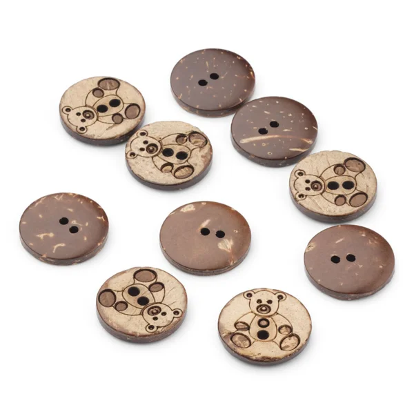 LindeHobby Kokosknapper, Bamse, 10 stk