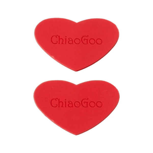 ChiaoGoo Gummigreb Hjerte, 2 stk